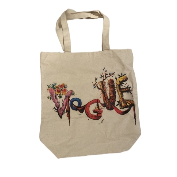 SALVADOR DALI X VOGUE TOTE BAG Double Handle Canvas - Picture 1 of 3